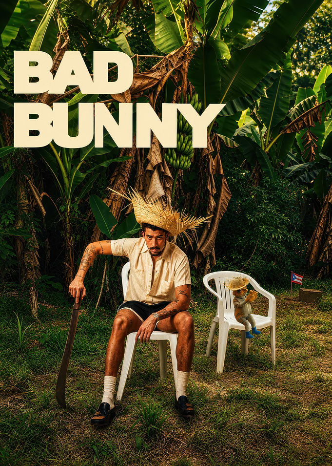 Bad Bunny Portrait