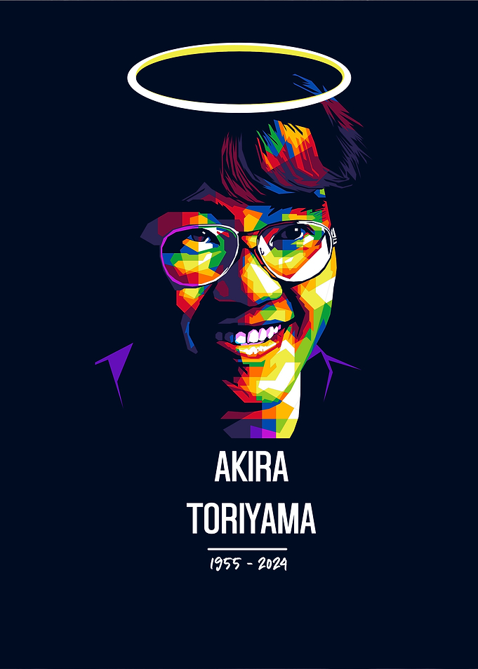 Akira Toriyama Pop Art Tribute
