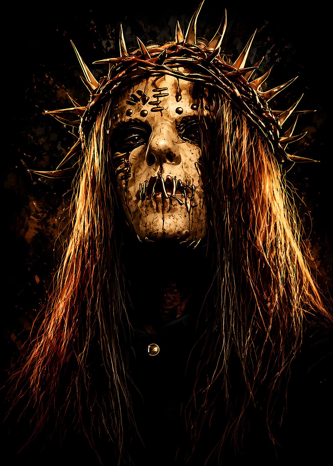 Joey Jordison Slipknot Mask Portrait