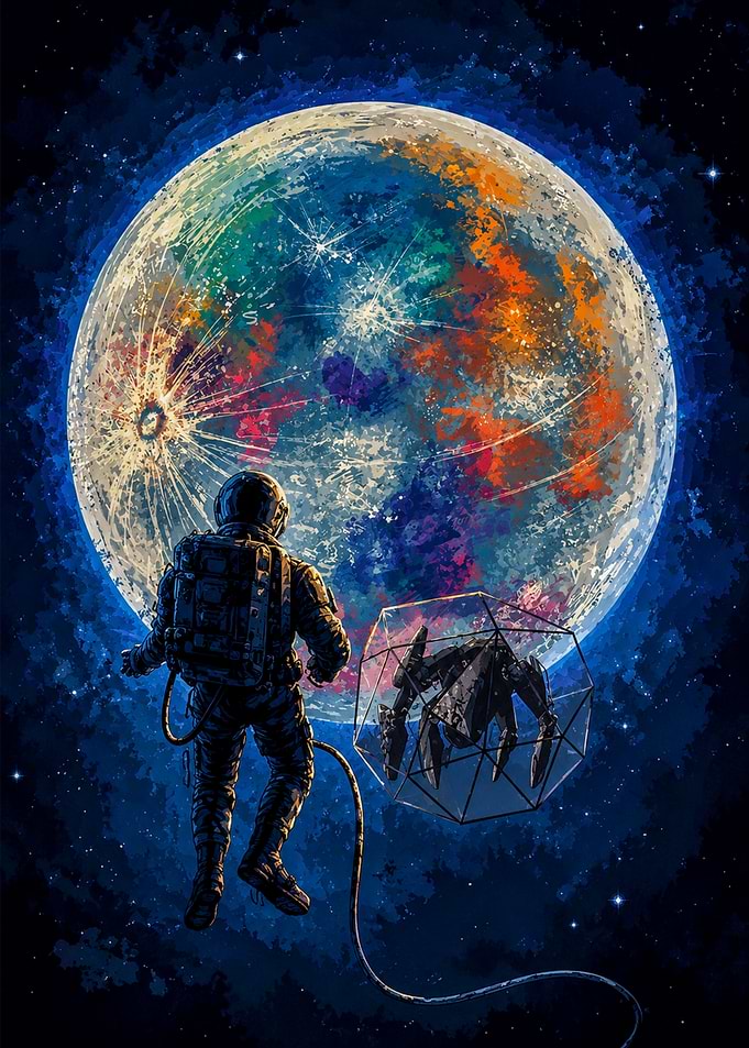 Project Astronaut and Mech in Deep Space (Hail Mary)