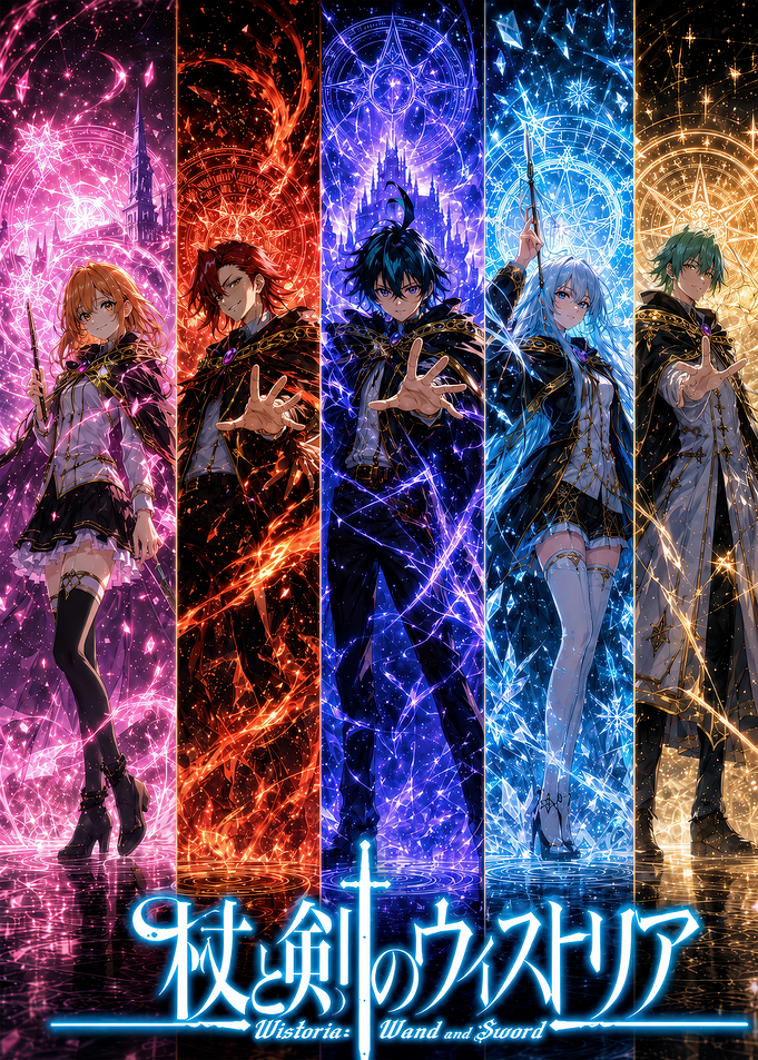 Wistoria: Wand and Sword Anime Poster
