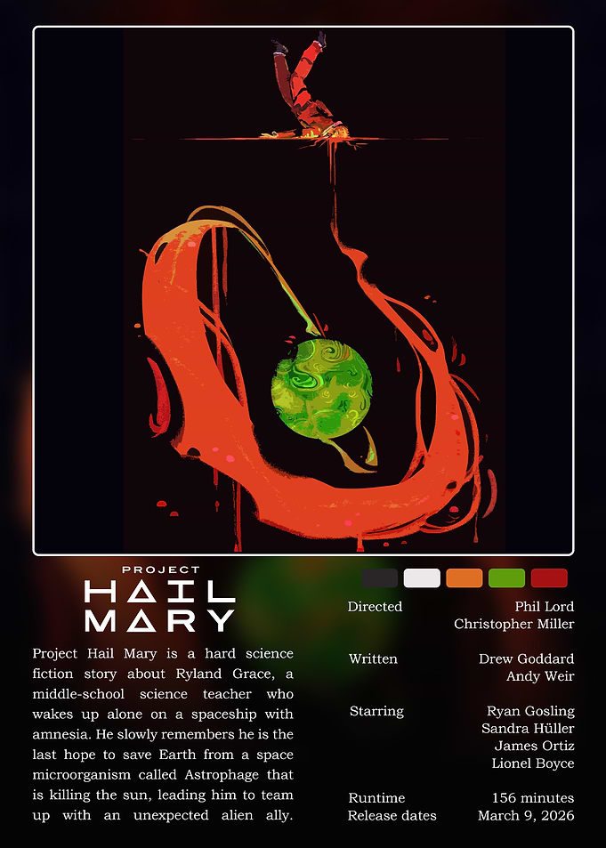 Project Hail Mary Movie Poster
