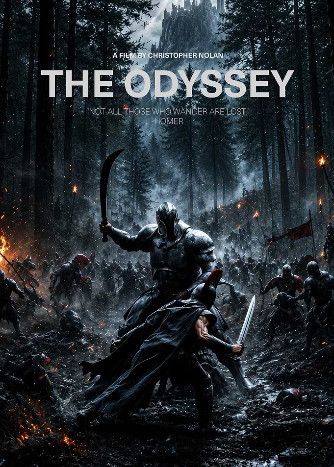 The Odyssey Movie Poster Concept