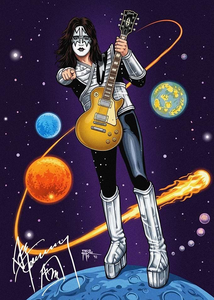 Ace Frehley KISS Space Guitarist