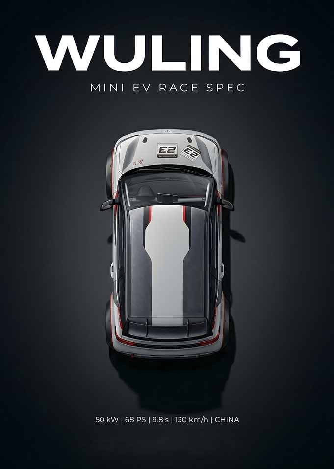 Wuling Mini EV Race Spec Poster