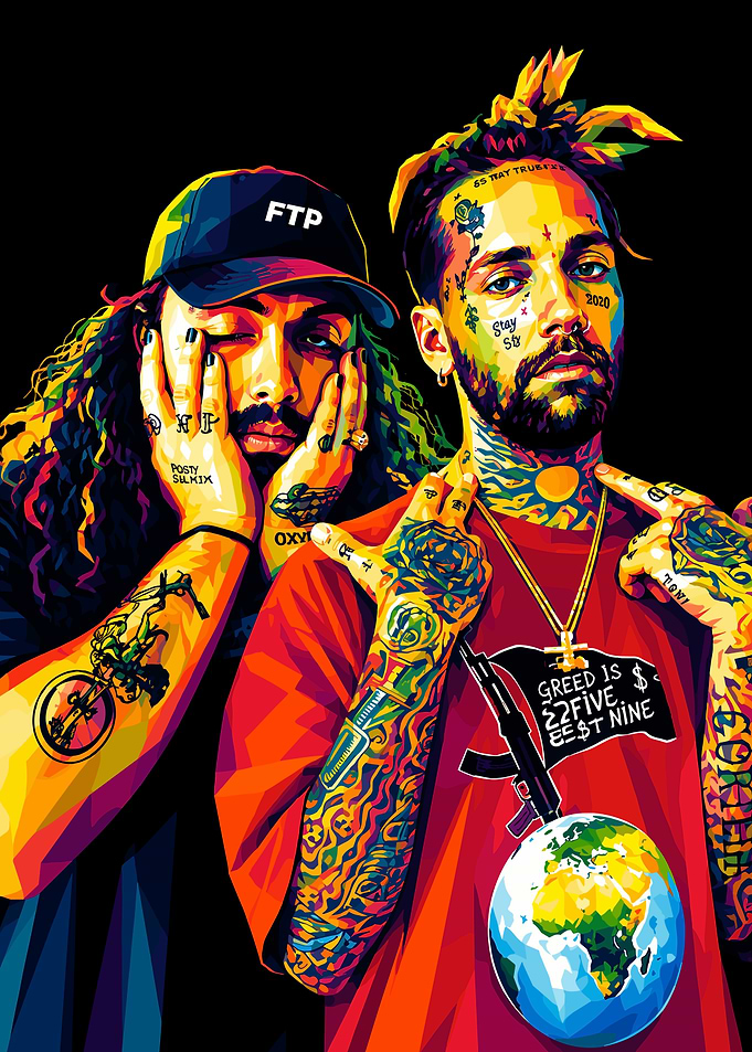 Suicideboys Pop Art Portrait