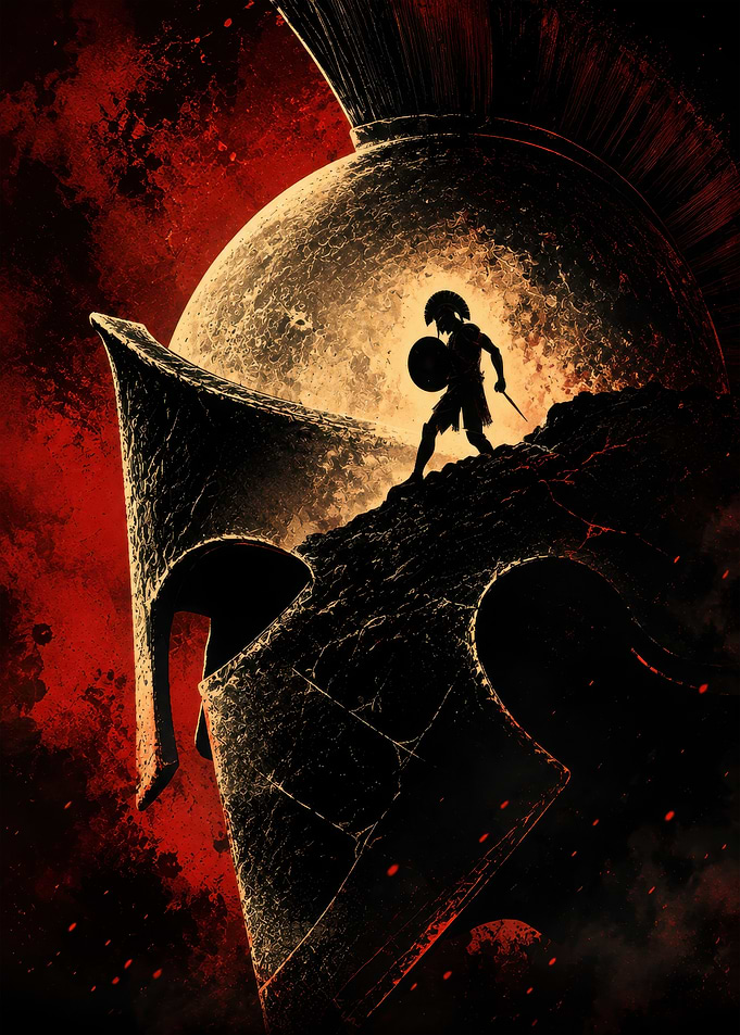 The Odyssey Spartan Poster