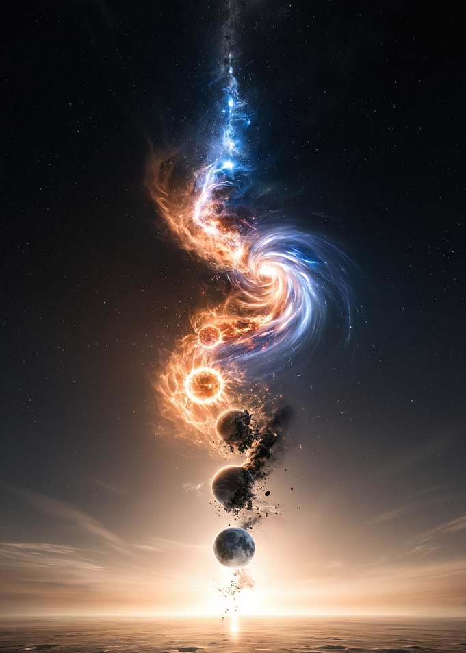 Cosmic Alignment of Planets and Energy