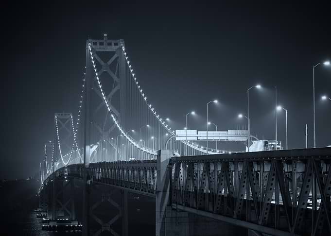 Bay Bridge at Night