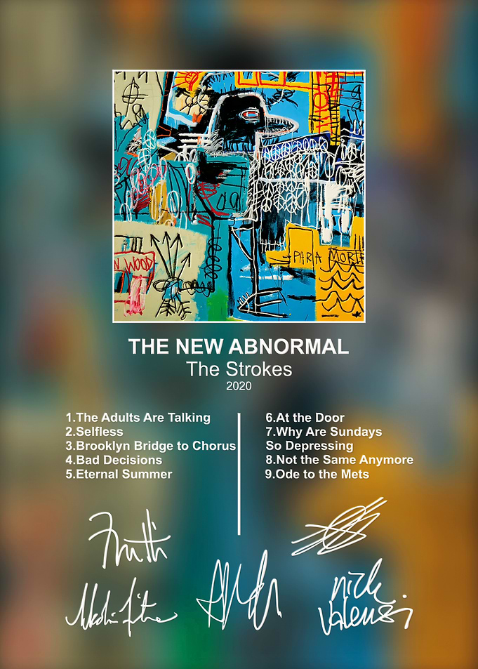 The Strokes The New Abnormal Poster