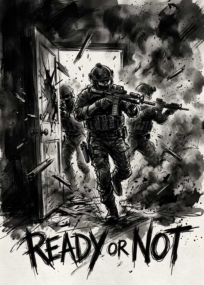 Ready or Not Tactical SWAT Illustration