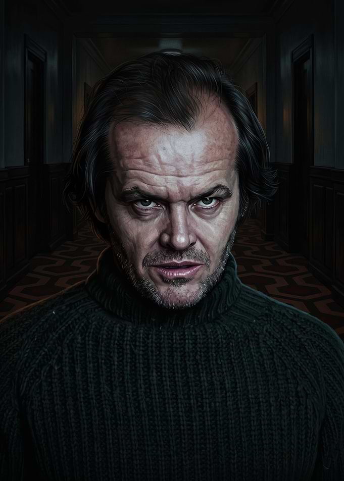 Jack Torrance The Shining Portrait