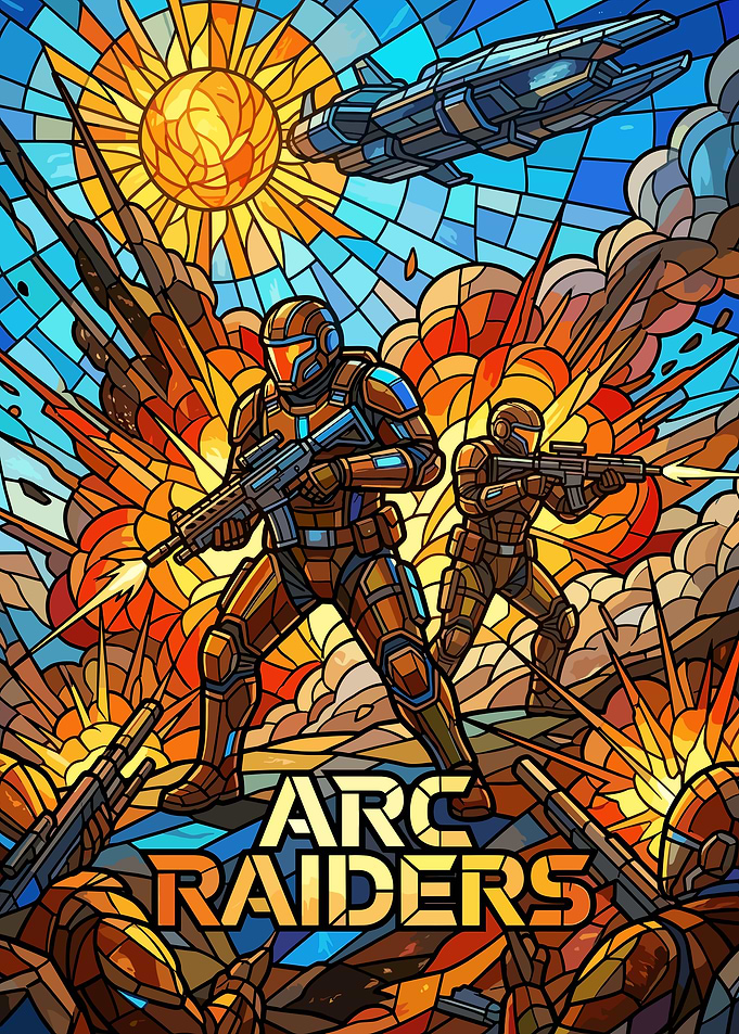 ARC Raiders Stained Glass Art