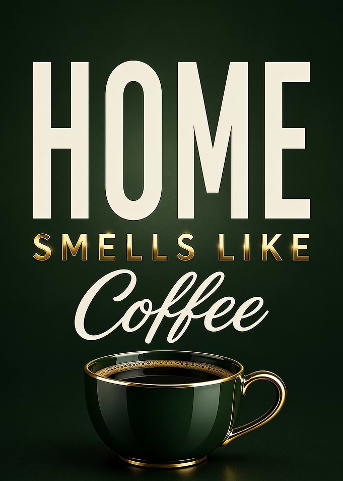 Home Smells Like Coffee