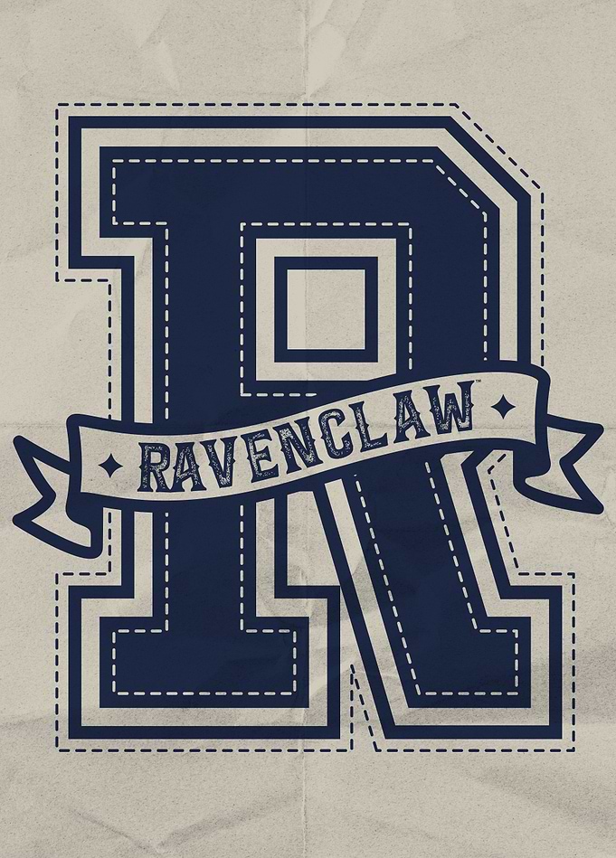 Ravenclaw House Collegiate Emblem