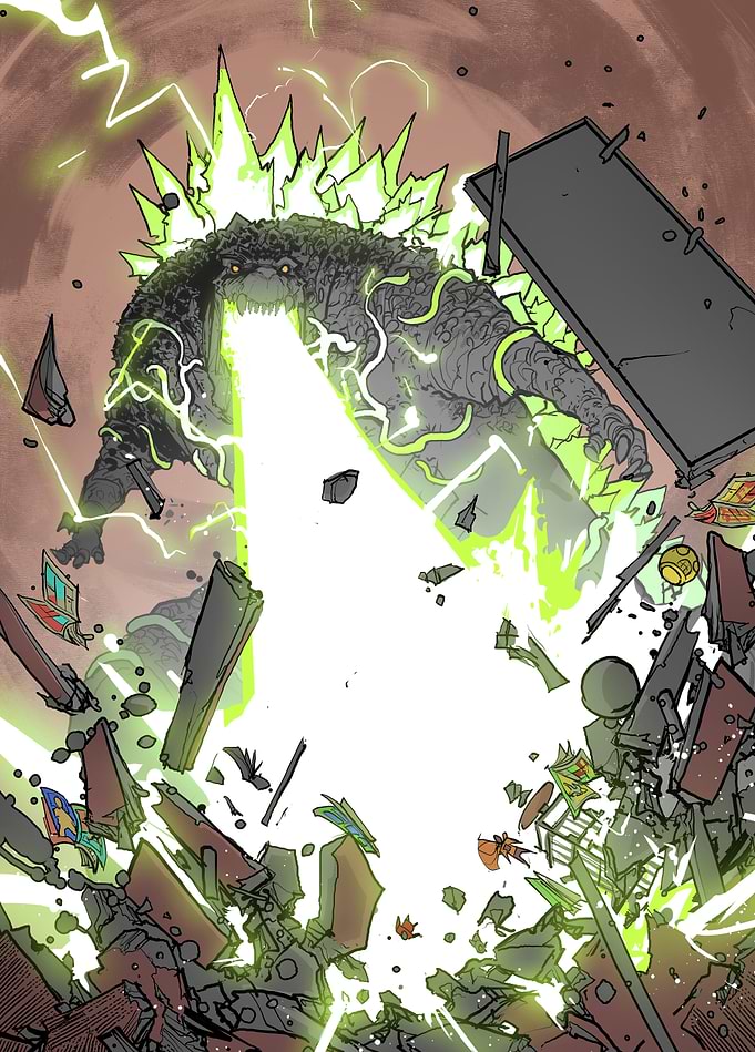 Godzilla's Atomic Fury Unleashed