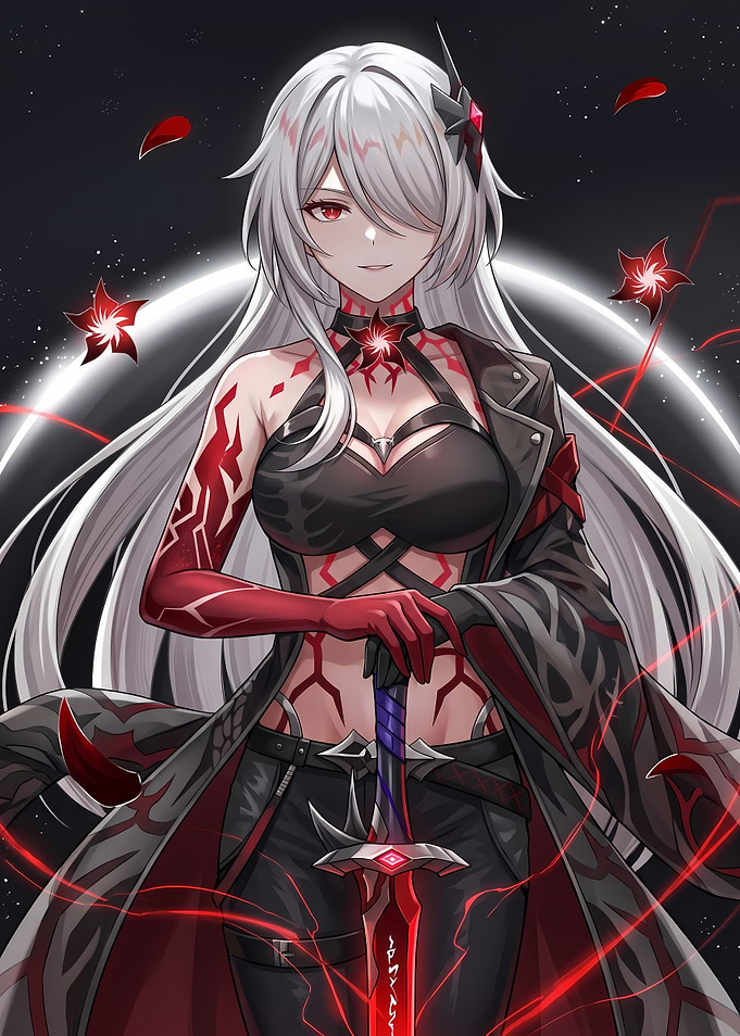 Acheron Honkai Star Rail Fan Art