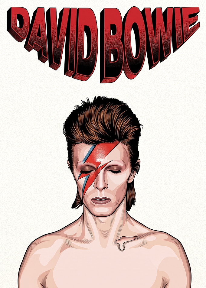 David Bowie Portrait