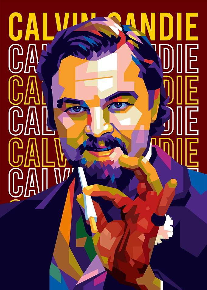 Calvin Candie Pop Art Portrait