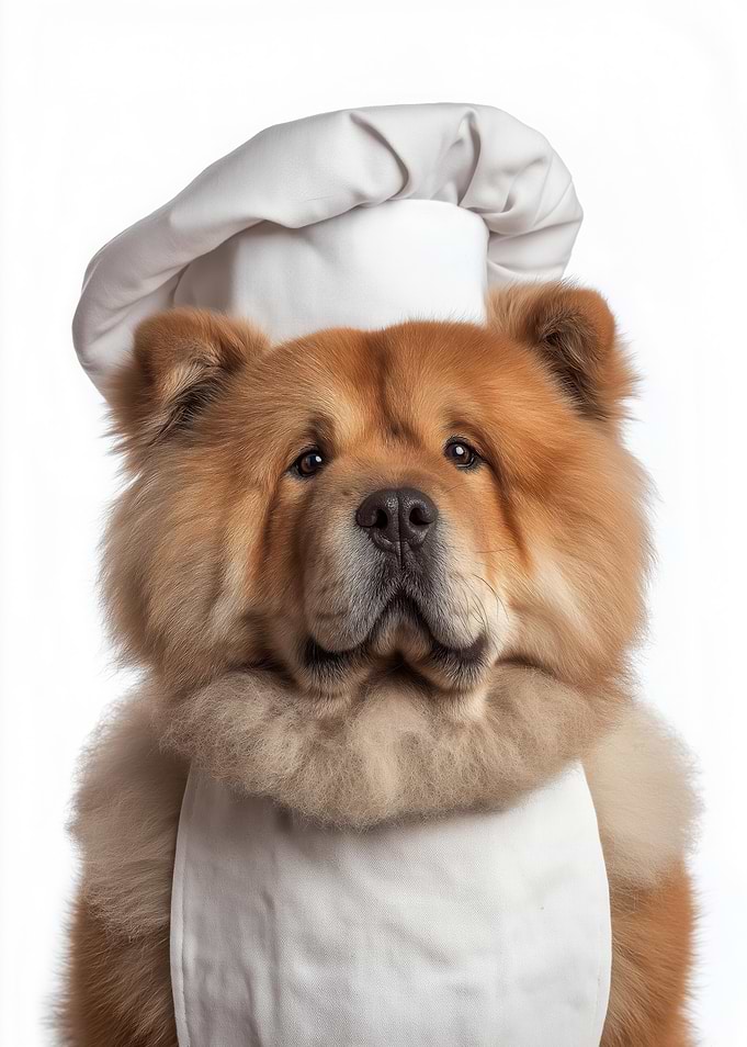 Chow Chow Dog Chef