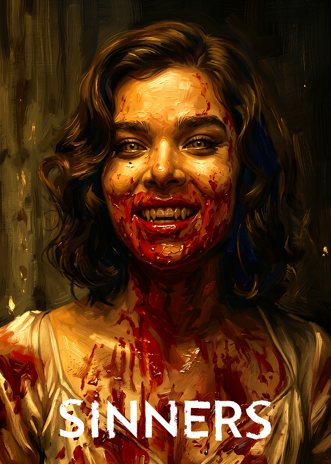 Sinners Vampire Horror Portrait