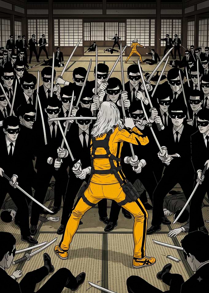 The Bride vs The Crazy 88
