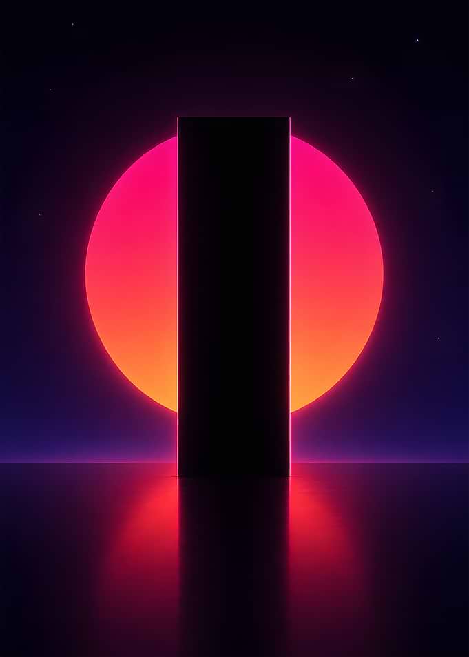 Neon Monolith Eclipse