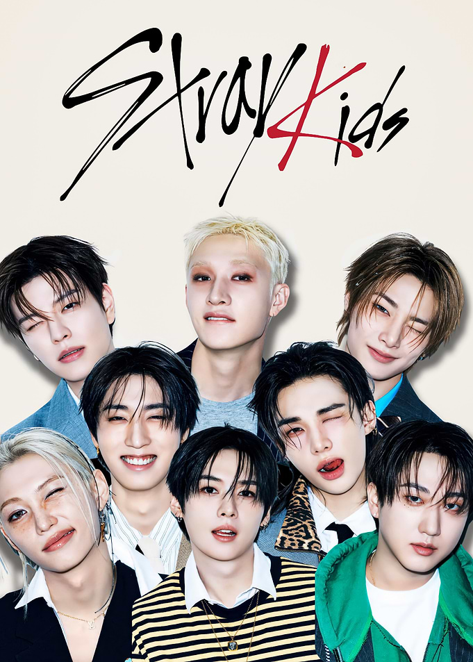 Stray Kids K-Pop Group Portrait