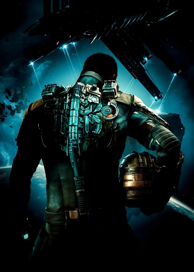 Isaac Clarke Dead Space Poster