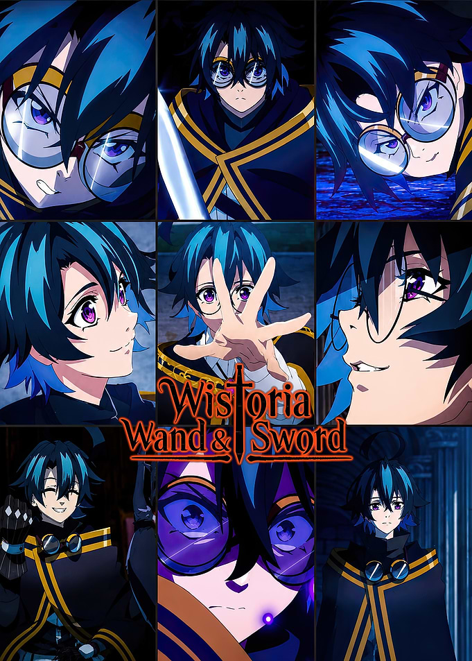 Wistoria: Wand and Sword Character Collage