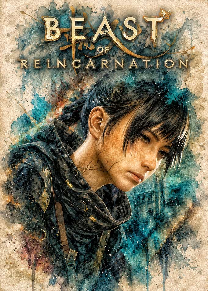 Beast of Reincarnation Watercolor Poster