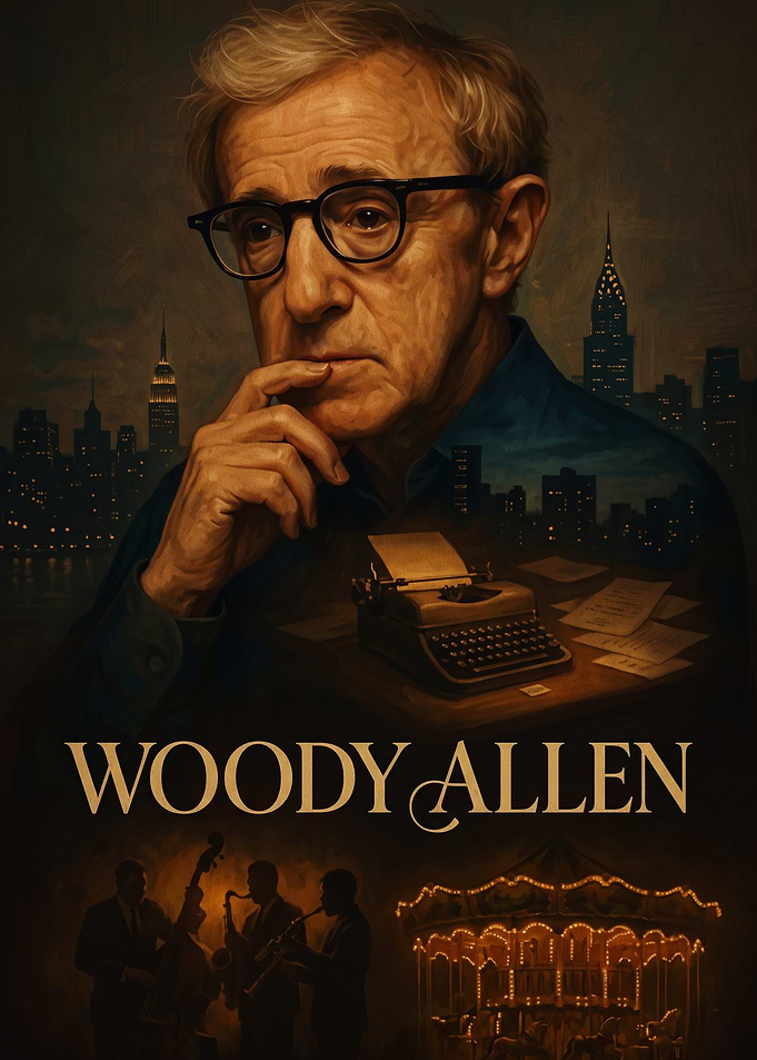 Woody Allen Cinematic Tribute Poster