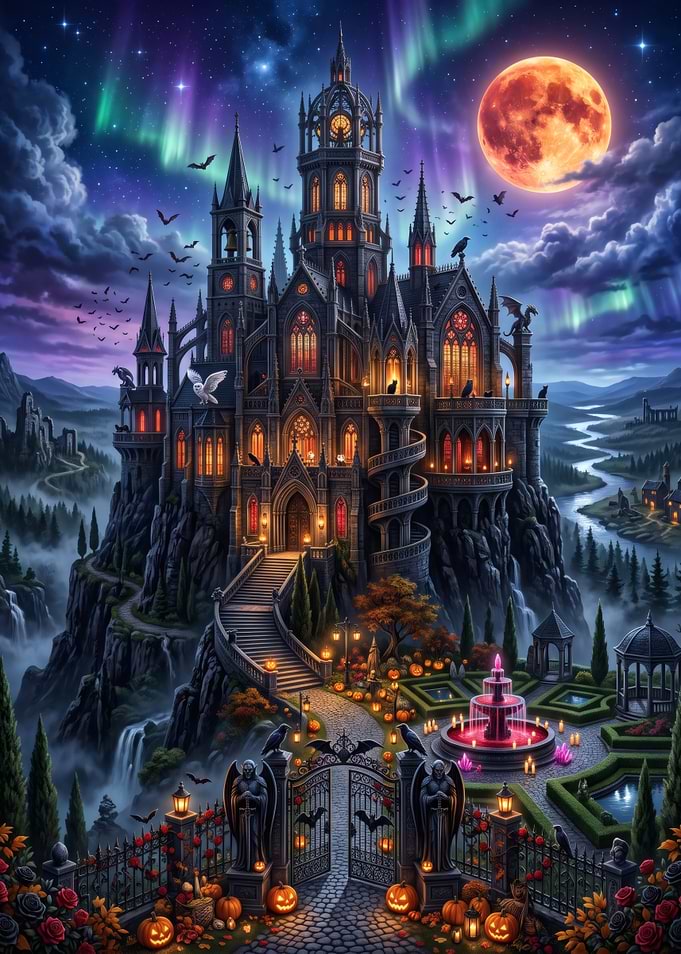 Halloween Vampire Castle