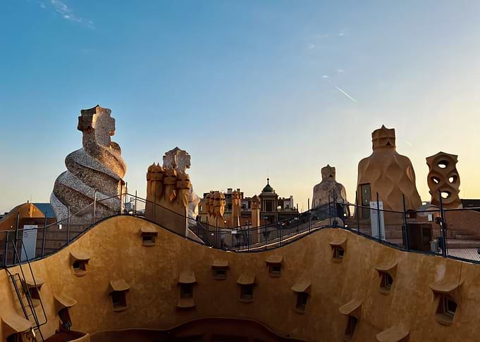 Casa Mila Rooftop in Barcelona