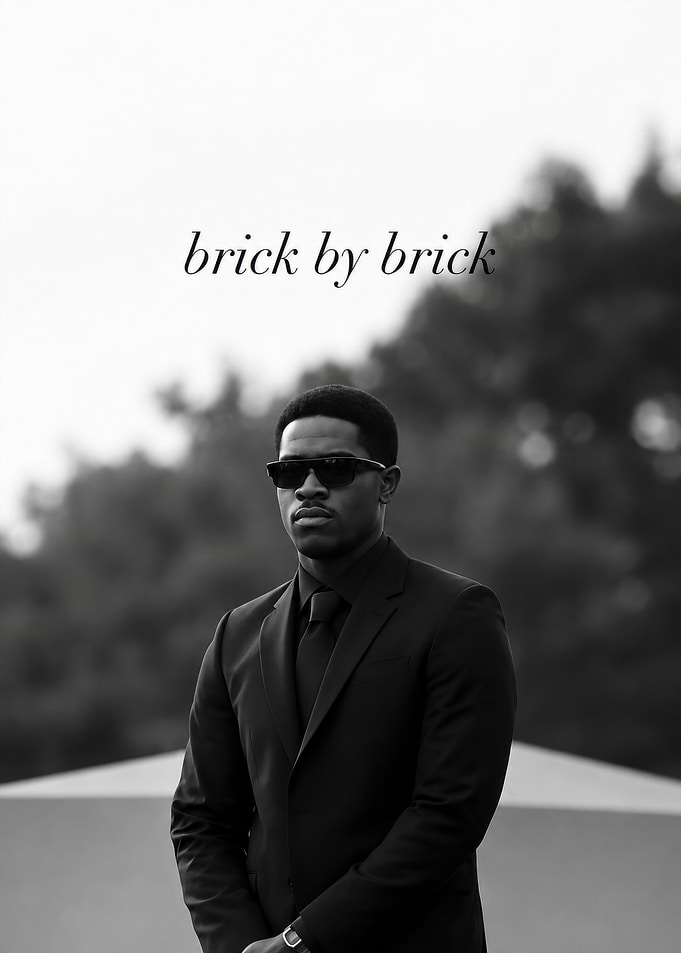 Man in Suit Brick by Brick