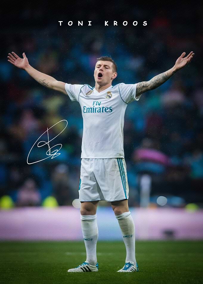 Toni Kroos Goal Celebration