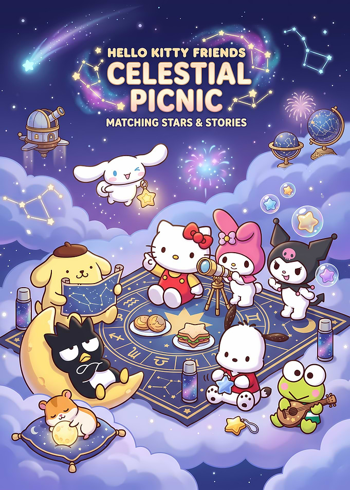 Hello Kitty Friends Celestial Picnic