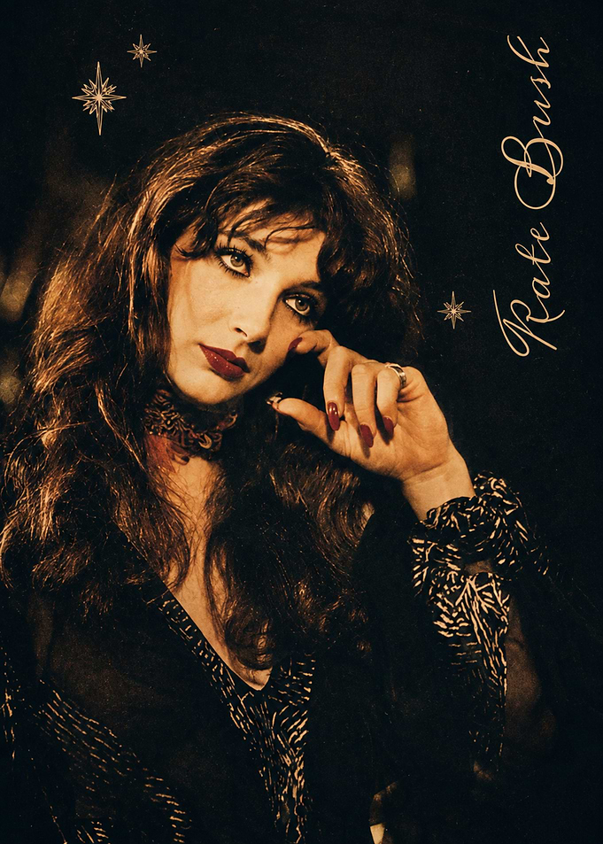 Kate Bush Vintage Portrait