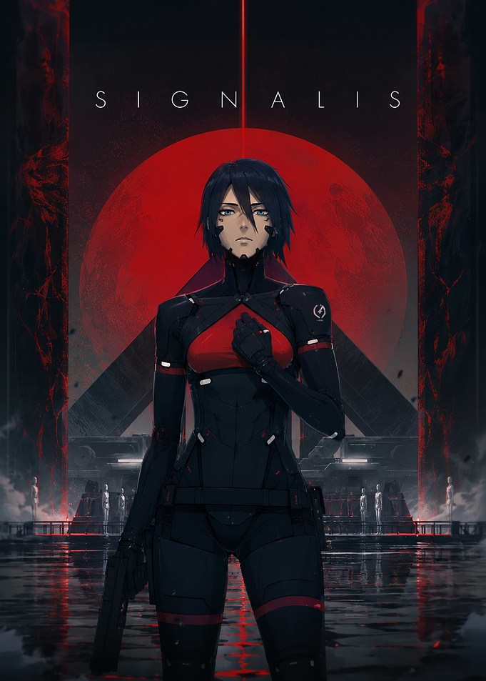 Signalis Elster Android Poster