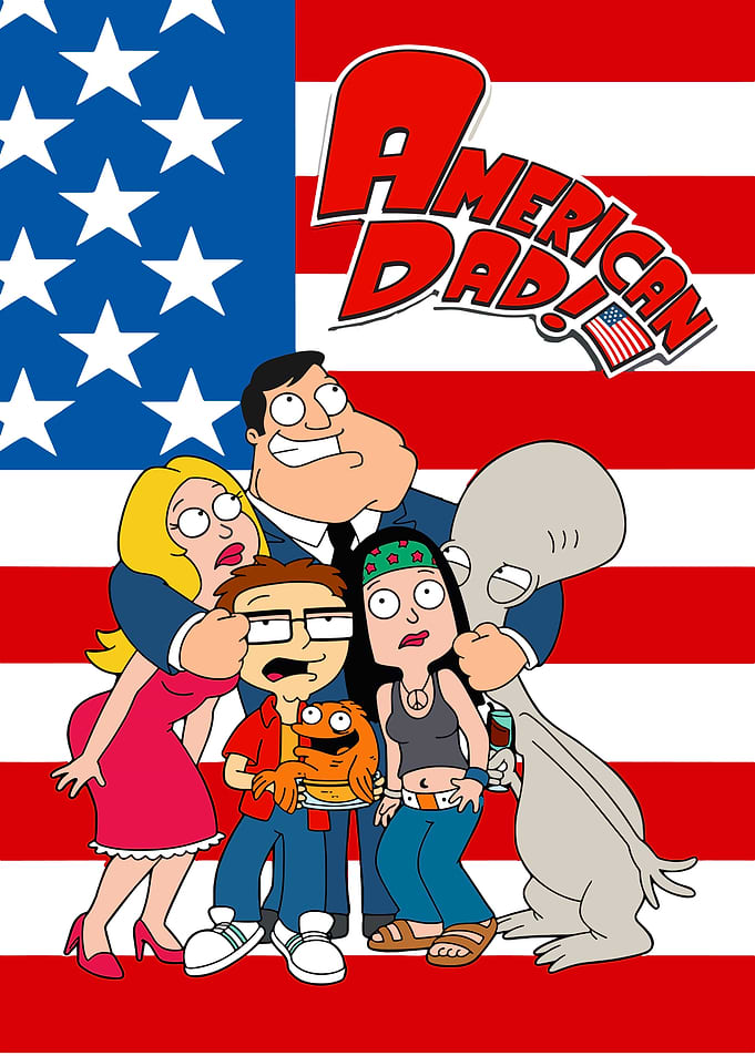 American Dad Family Portrait