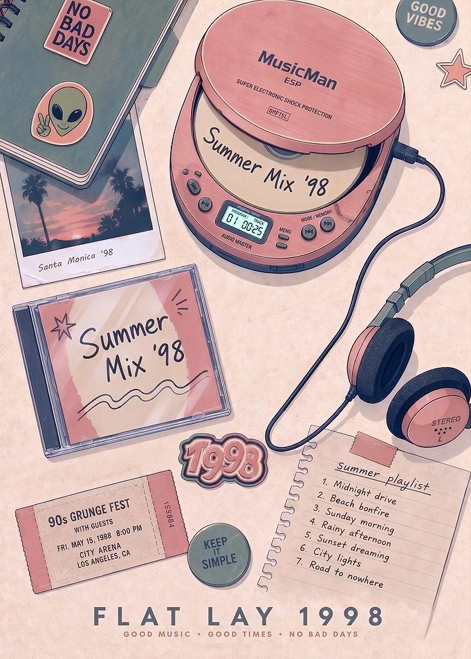 90s Aesthetic Summer Mix