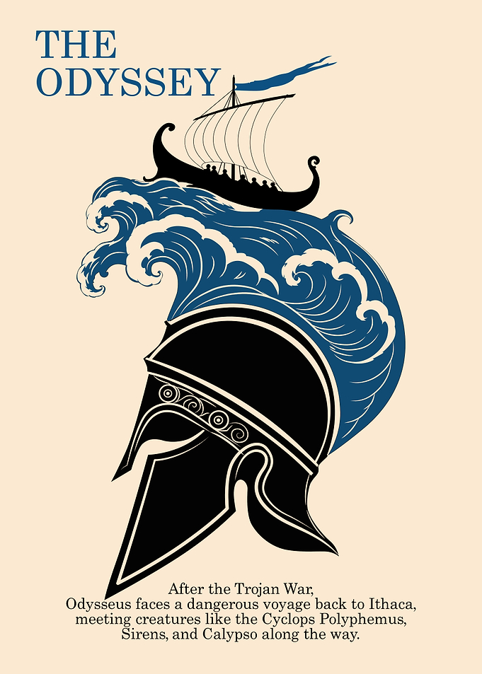 The Odyssey Minimalist Poster