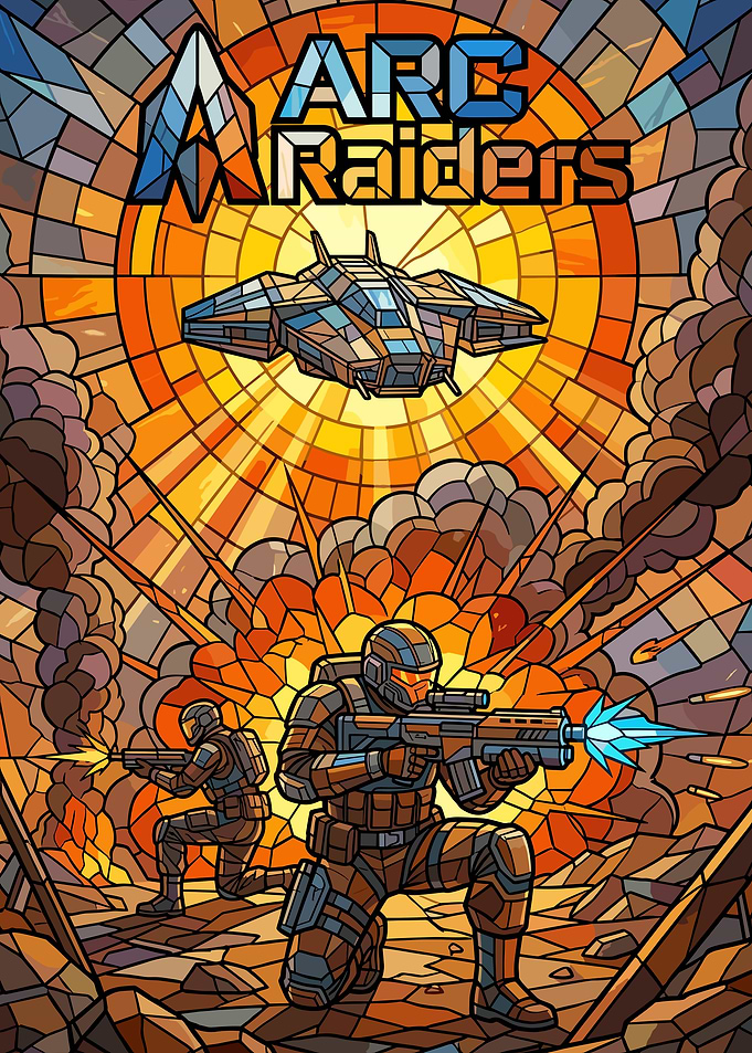 ARC Raiders Stained Glass Poster