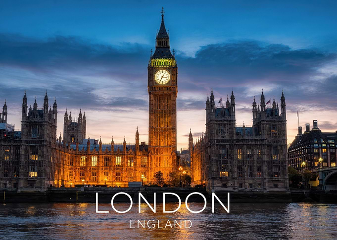 Big Ben at Twilight in London