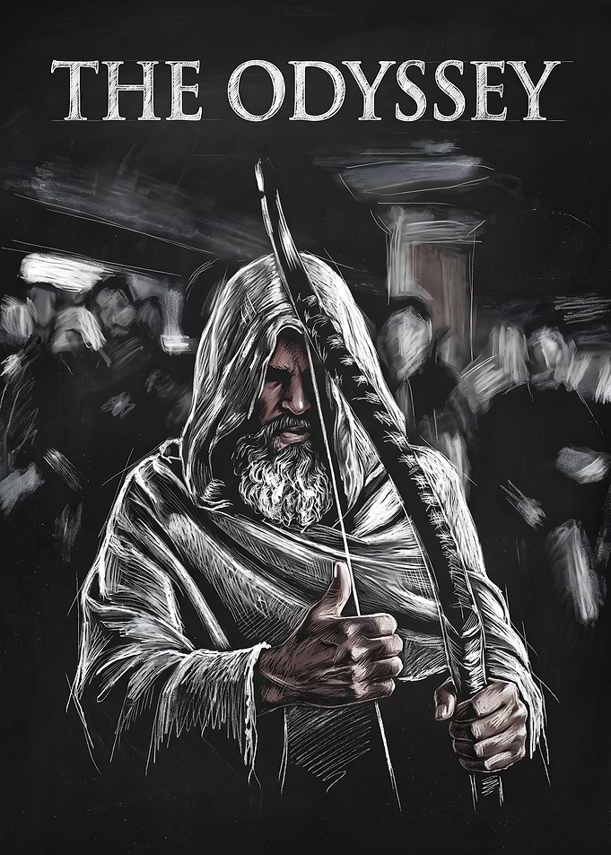 The Odyssey Odysseus Archer Poster
