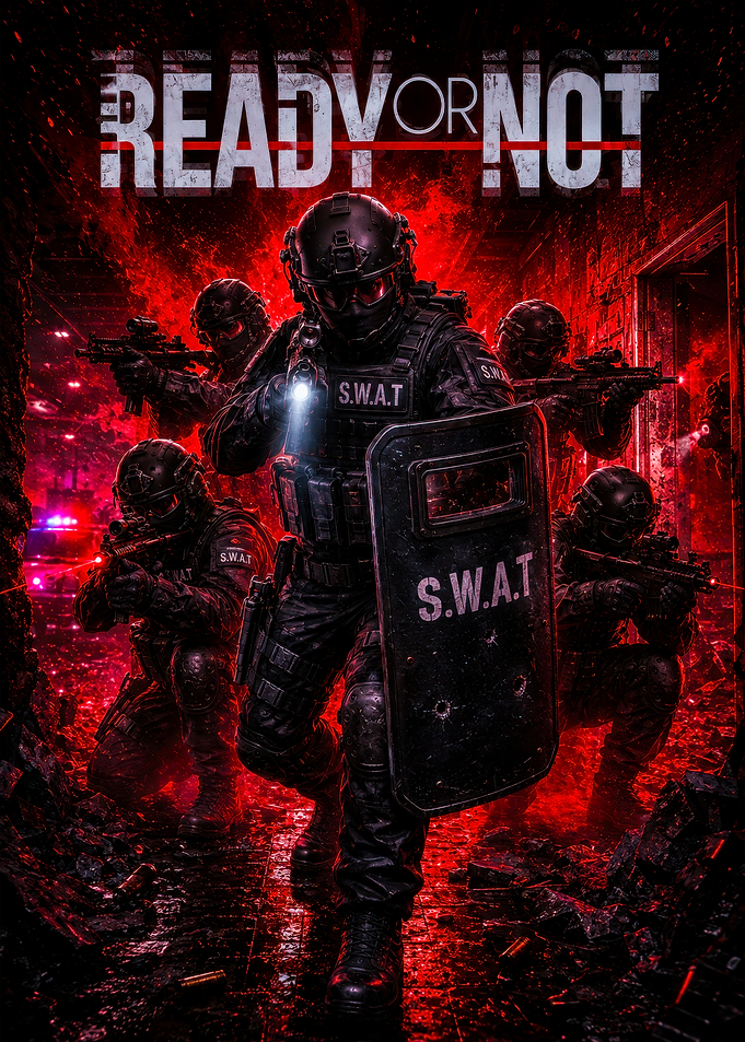 Ready or Not SWAT Team Poster