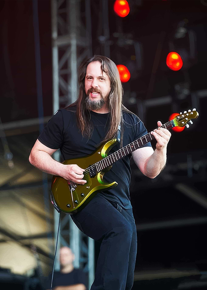 John Petrucci Performing Live on Stage
