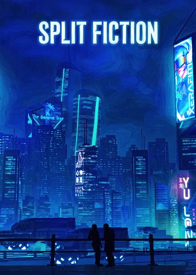 Split Fiction Cityscape