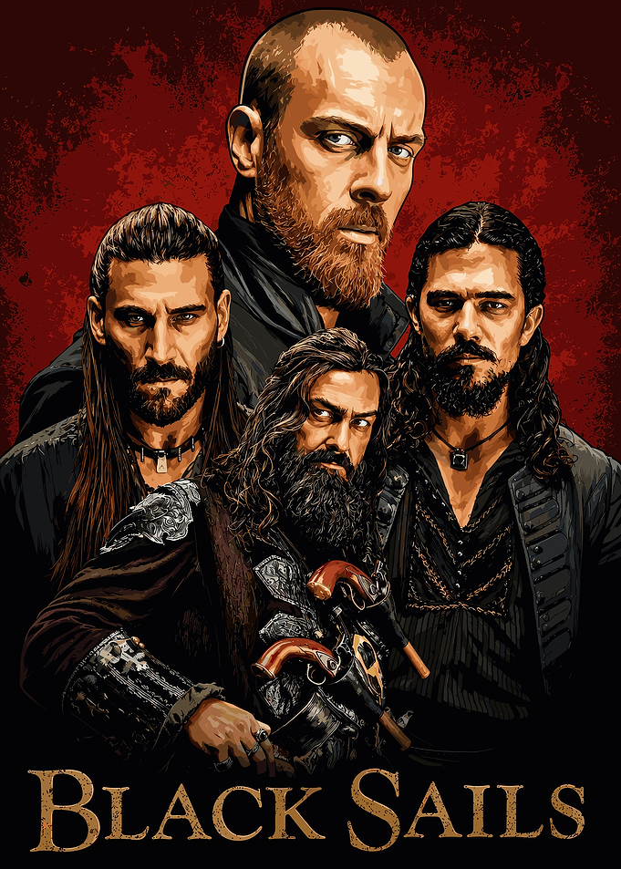 Black Sails TV Show Poster