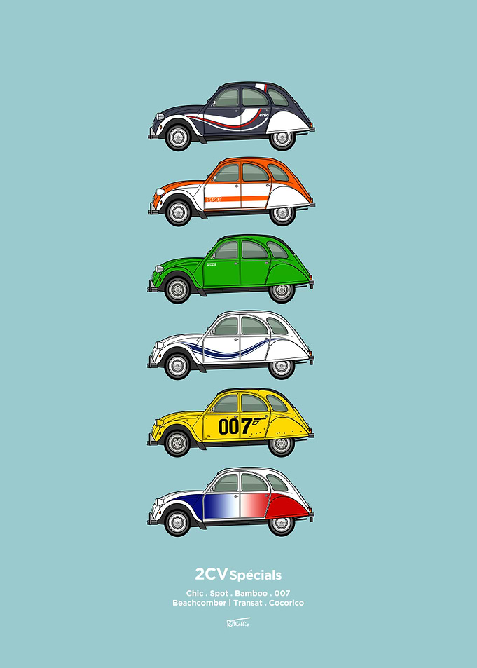 Deux Cheveux Special Editions Poster